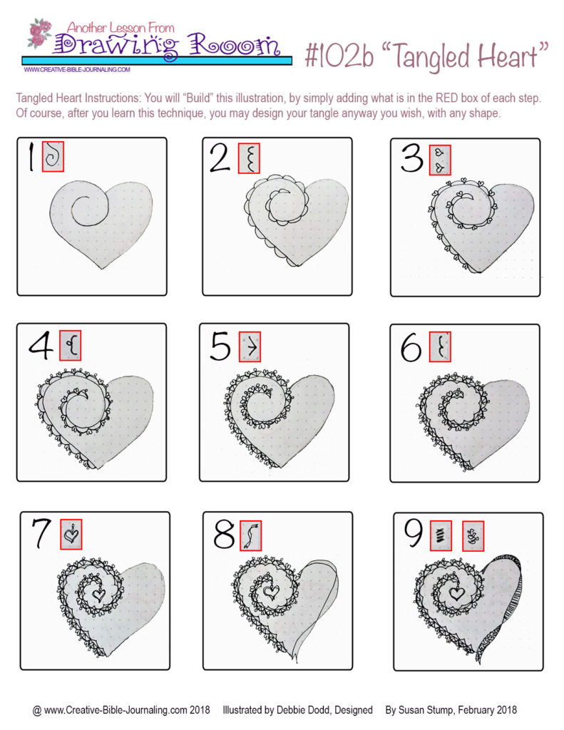 #102b Drawing Room - Tangled Heart
