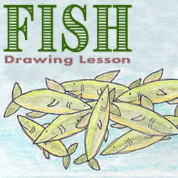 Drawing Lesson – “Fish”