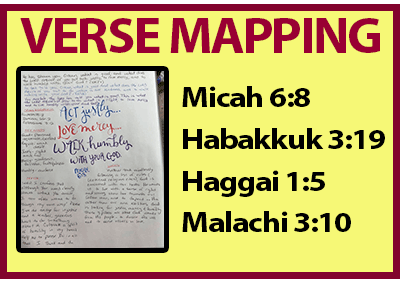 Verse Mapping – July