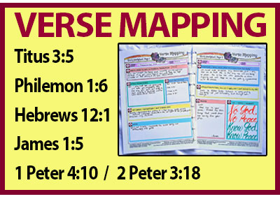 Verse Mapping – November