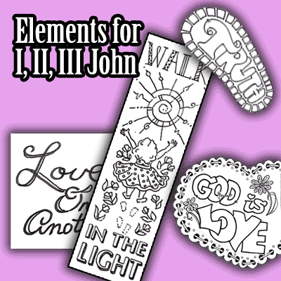 Clip Art Elements – I, II, III John