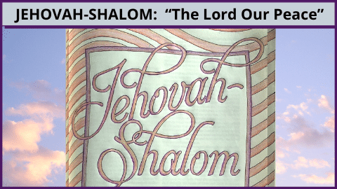 Name of God: Jehovah Shalom