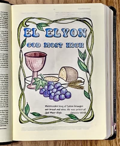 Names of God El Elyon Susan