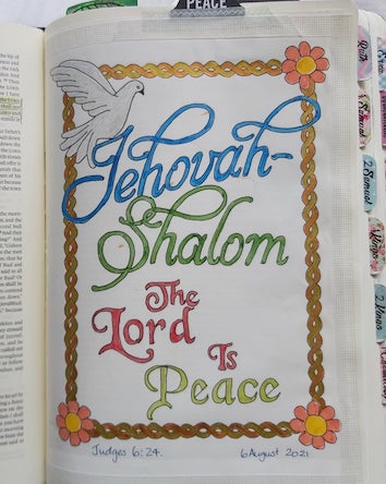 Name of God Jehovah-Shalom