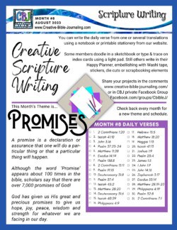 Scripture Writing August
