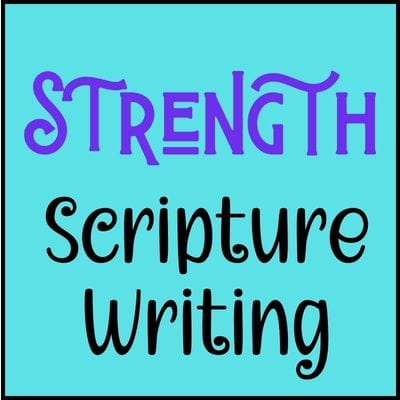 Scripture Writing 2024