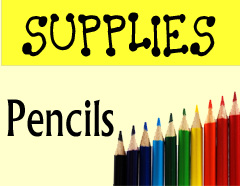 Supplies – PENCILS For Bible Journaling