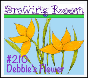 Drawing Room #210, “Debbie’s Flower”