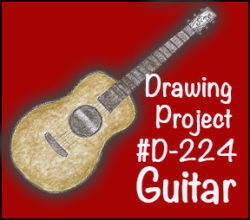 Drawing Guitar SQUARE
