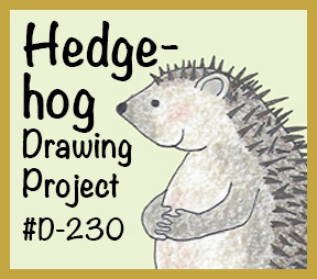 Drawing Lesson #D-230, “Hedgehog”
