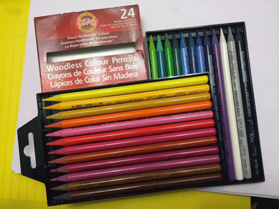 Koh-I-Noor Woodless Colored Pencils – Product Review