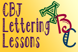 CBJ Lettering Lessons